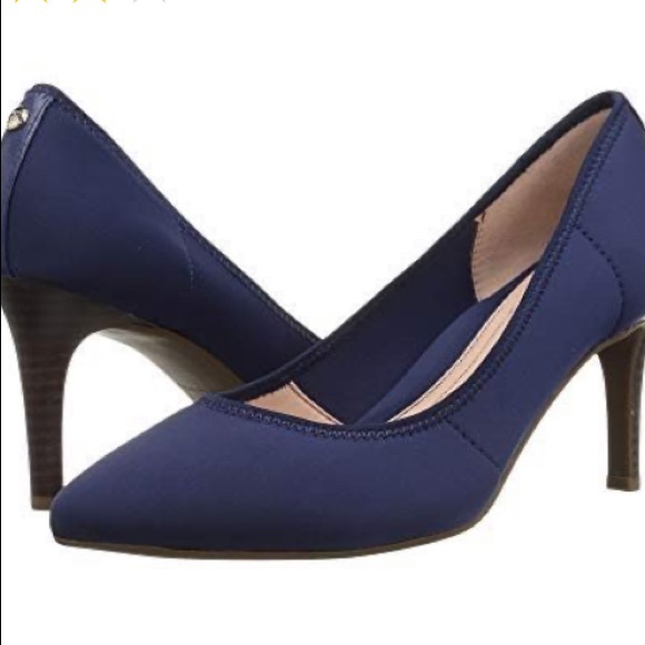 Taryn Rose Shoes - Taryn Rose Tamara Navy blue pump 9